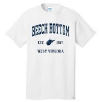 Beech Bottom West Virginia Wv Vintage Athletic Sports Tall T-Shirt