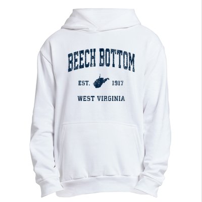 Beech Bottom West Virginia Wv Vintage Athletic Sports Urban Pullover Hoodie