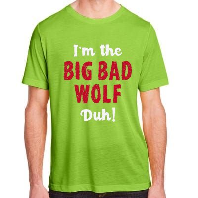 Big Bad Wolf Costume Halloween Duh! Funny Adult ChromaSoft Performance T-Shirt