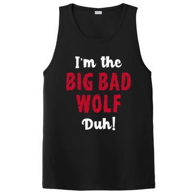 Big Bad Wolf Costume Halloween Duh! Funny PosiCharge Competitor Tank