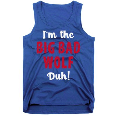 Big Bad Wolf Costume Halloween Duh! Funny Tank Top