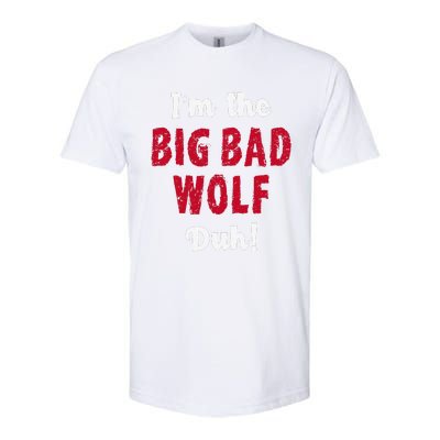 Big Bad Wolf Costume Halloween Duh! Funny Softstyle CVC T-Shirt