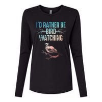 Best Bird Watching For Women Birding Nerd Womens Cotton Relaxed Long Sleeve T-Shirt