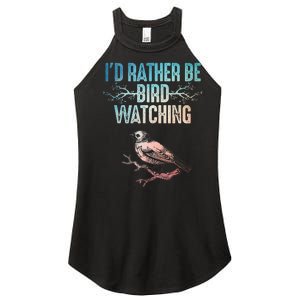 Best Bird Watching For Women Birding Nerd Women’s Perfect Tri Rocker Tank