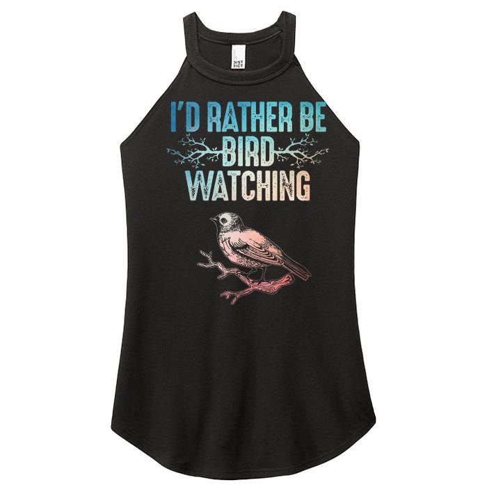 Best Bird Watching For Women Birding Nerd Women’s Perfect Tri Rocker Tank