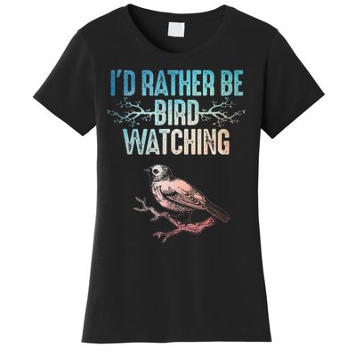 Best Bird Watching For Women Birding Nerd Women's T-Shirt