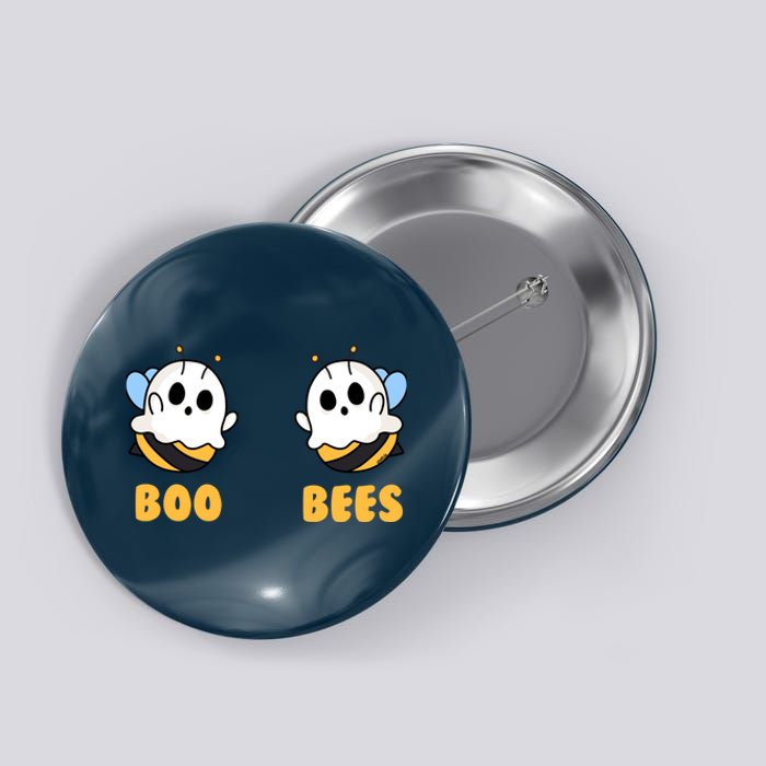 Boo Bees Wo Funny Halloween Matching Ghost Costume Button