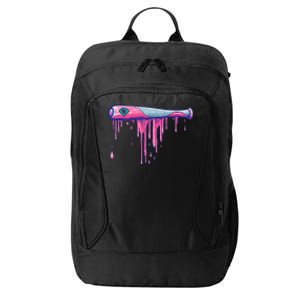 Baseball Bat With Sprinkles Drip City Backpack