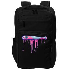 Baseball Bat With Sprinkles Drip Impact Tech Backpack