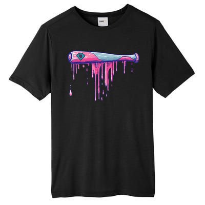 Baseball Bat With Sprinkles Drip Tall Fusion ChromaSoft Performance T-Shirt