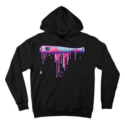 Baseball Bat With Sprinkles Drip Tall Hoodie