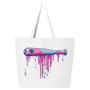 Baseball Bat With Sprinkles Drip 25L Jumbo Tote