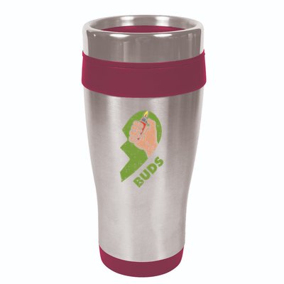 Best Buds Weed Matching Couple Lighter Stoner Friends 16oz Travel Tumbler