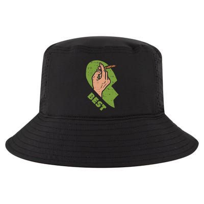 Best Buds Weed Matching Couple Joint Stoner Friends Cool Comfort Performance Bucket Hat