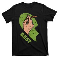 Best Buds Weed Matching Couple Joint Stoner Friends T-Shirt