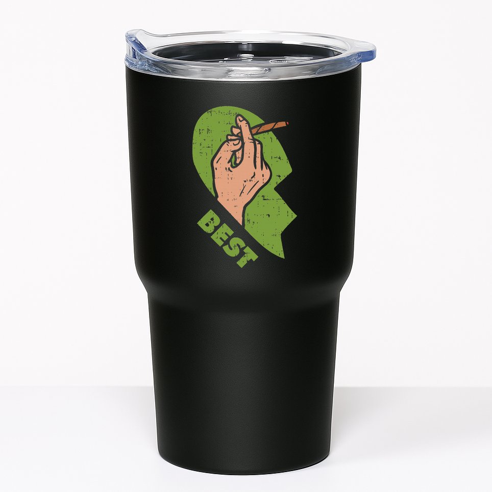 Best Buds Weed Matching Couple Joint Stoner Friends Tumbler