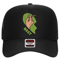 Best Buds Weed Matching Couple Joint Stoner Friends Trucker Hat