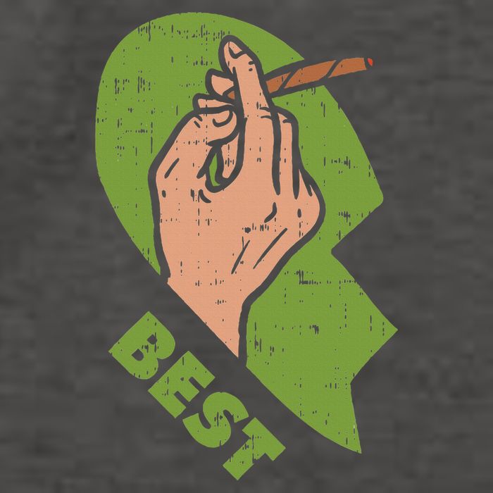 Best Buds Weed Matching Couple Joint Stoner Friends Vector Backpack