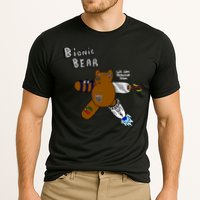 Bionic Bear We Can Rebuilt Him Cooling Performance Crew T-Shirt