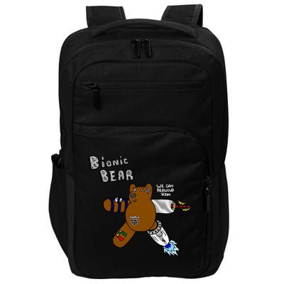 Bionic Bear We Can Rebuilt Him Impact Tech Backpack