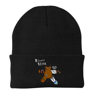 Bionic Bear We Can Rebuilt Him Beanie