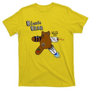 Bionic Bear We Can Rebuilt Him T-Shirt