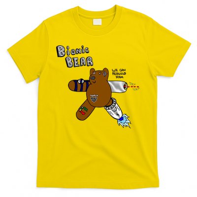 Bionic Bear We Can Rebuilt Him T-Shirt