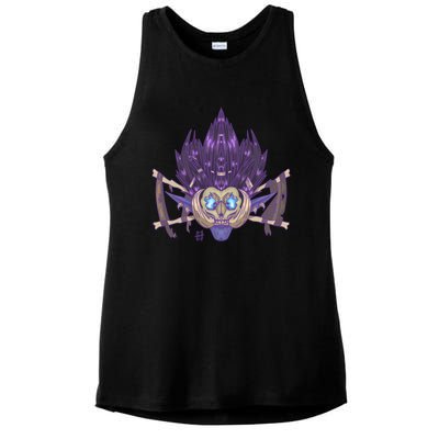 Bwonsamdi Ladies PosiCharge Tri-Blend Wicking Tank