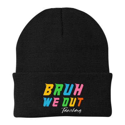 Bye Bruh We Out End Of School Beanie