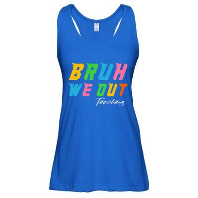 Bye Bruh We Out End Of School Ladies Essential Flowy Tank