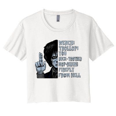 Billy Butcherson Wench Trollop You Buck Toothed MopRiding Firefly Crop Top