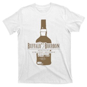 Buffalo Bourbon Whiskey Bottle Large Logo T-Shirt