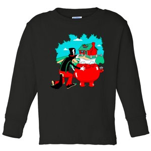 Big Bad Wolf Kool Aid Toddler Long Sleeve Shirt