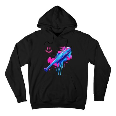 Baseball Bat With Sprinkles Drip Gift Hoodie