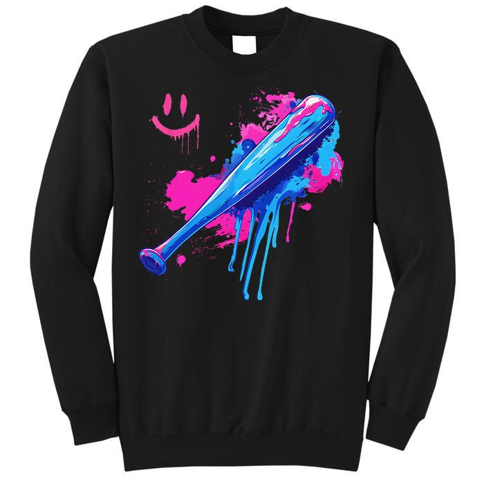 Baseball Bat With Sprinkles Drip Gift Sweatshirt