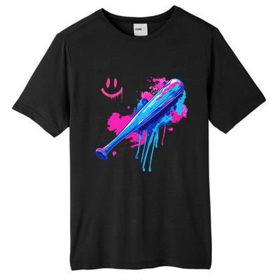 Baseball Bat With Sprinkles Drip Gift Tall Fusion ChromaSoft Performance T-Shirt