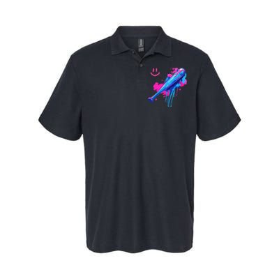 Baseball Bat With Sprinkles Drip Gift Softstyle Adult Sport Polo