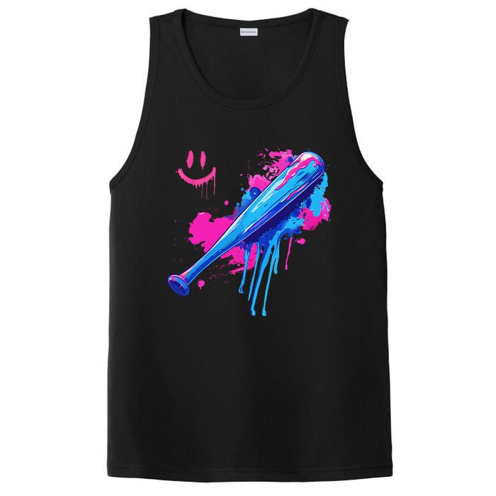 Baseball Bat With Sprinkles Drip Gift PosiCharge Competitor Tank