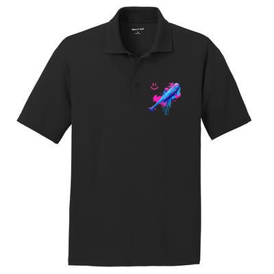 Baseball Bat With Sprinkles Drip Gift PosiCharge RacerMesh Polo