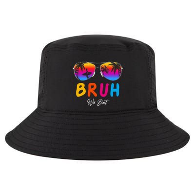 Bye Bruh We Out End Of School Rainbow Cool Comfort Performance Bucket Hat