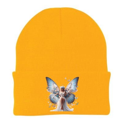 Beautiful Butterfly Wings Angel Rainbow Butterflies Gift Knit Cap Winter Beanie