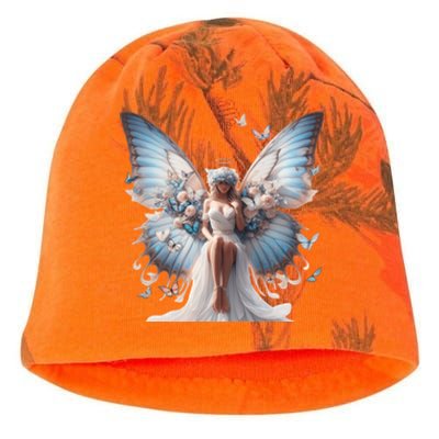 Beautiful Butterfly Wings Angel Rainbow Butterflies Gift Kati - Camo Knit Beanie