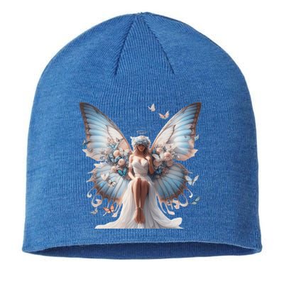 Beautiful Butterfly Wings Angel Rainbow Butterflies Gift Sustainable Beanie