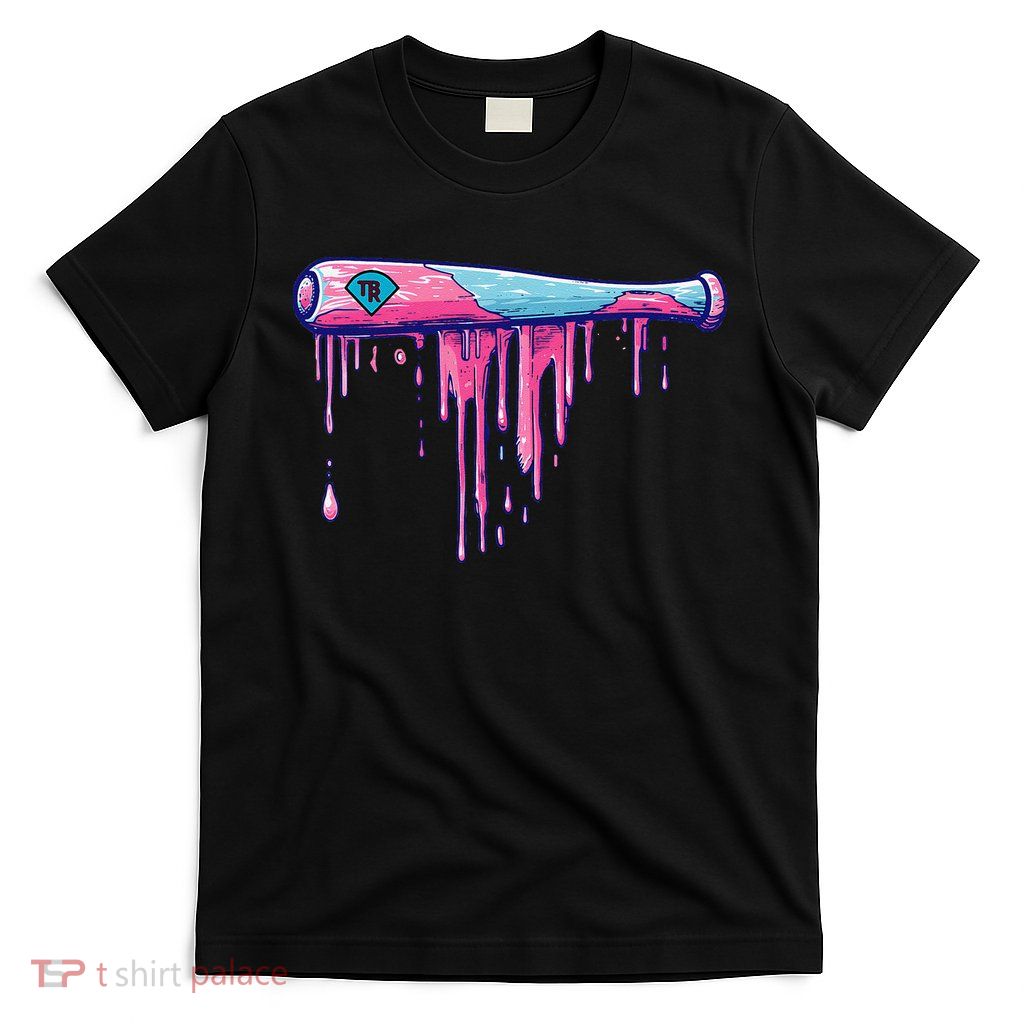 Baseball Bat With Sprinkles Drip Gift T-Shirt