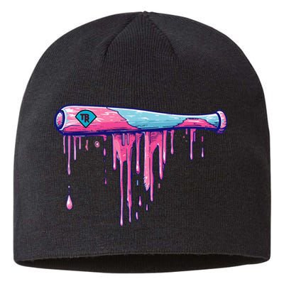 Baseball Bat With Sprinkles Drip Gift Sustainable Beanie