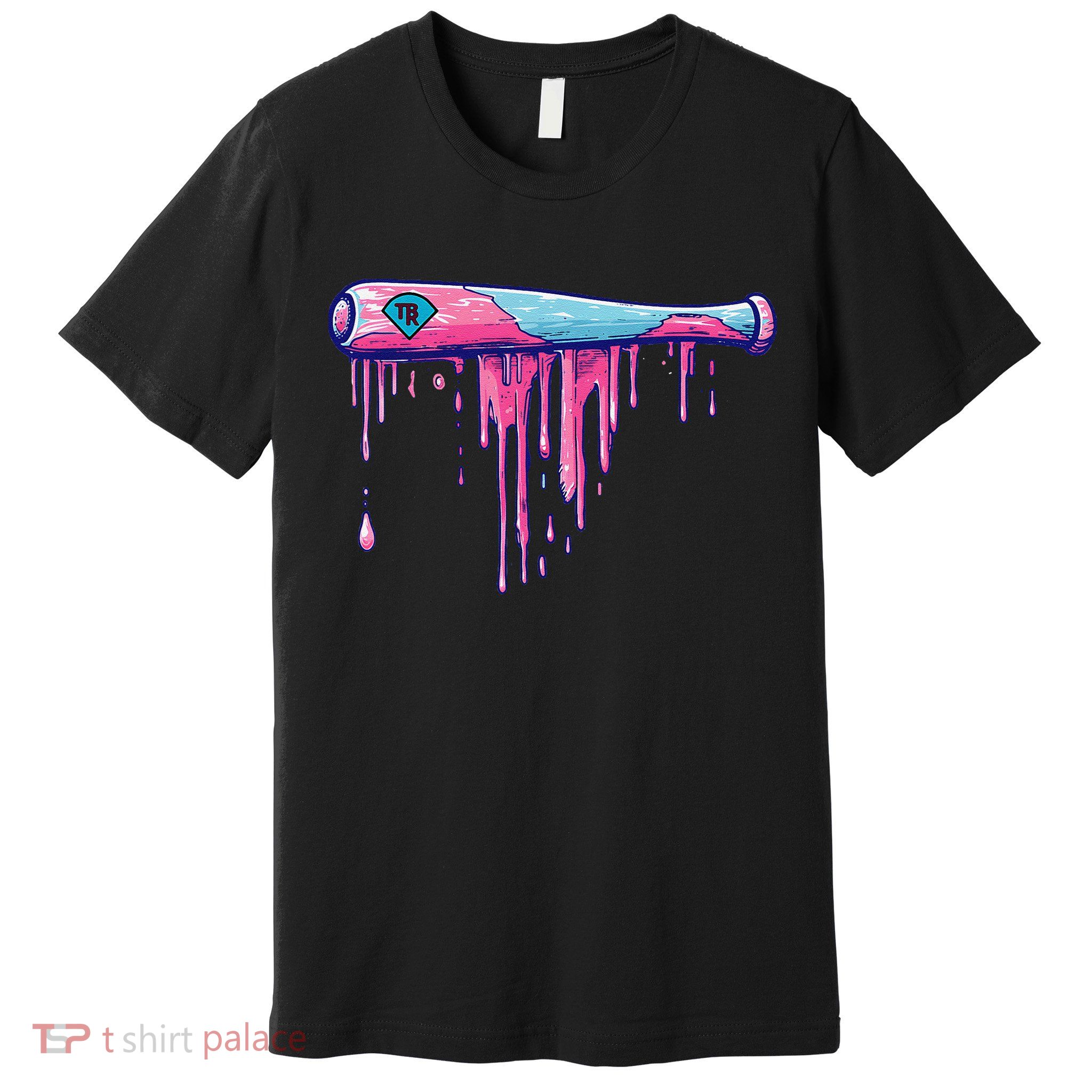 Baseball Bat With Sprinkles Drip Gift Premium T-Shirt
