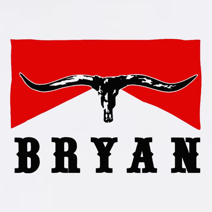 Bryan Bullhead Western Cowboy Cow Skull Hoodie
