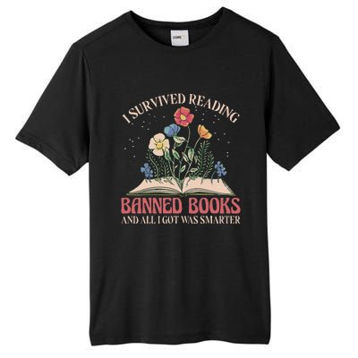 Banned Books Week Bookworm Banned Books Reader Tall Fusion ChromaSoft Performance T-Shirt