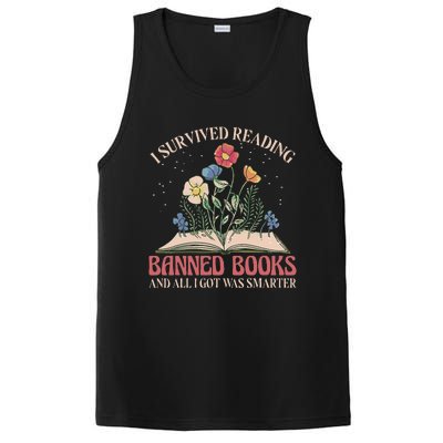 Banned Books Week Bookworm Banned Books Reader PosiCharge Competitor Tank