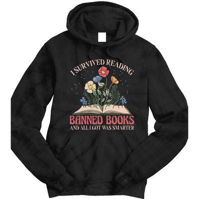 Banned Books Week Bookworm Banned Books Reader Tie Dye Hoodie